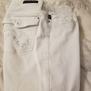 Rock & Repulic white denim capris